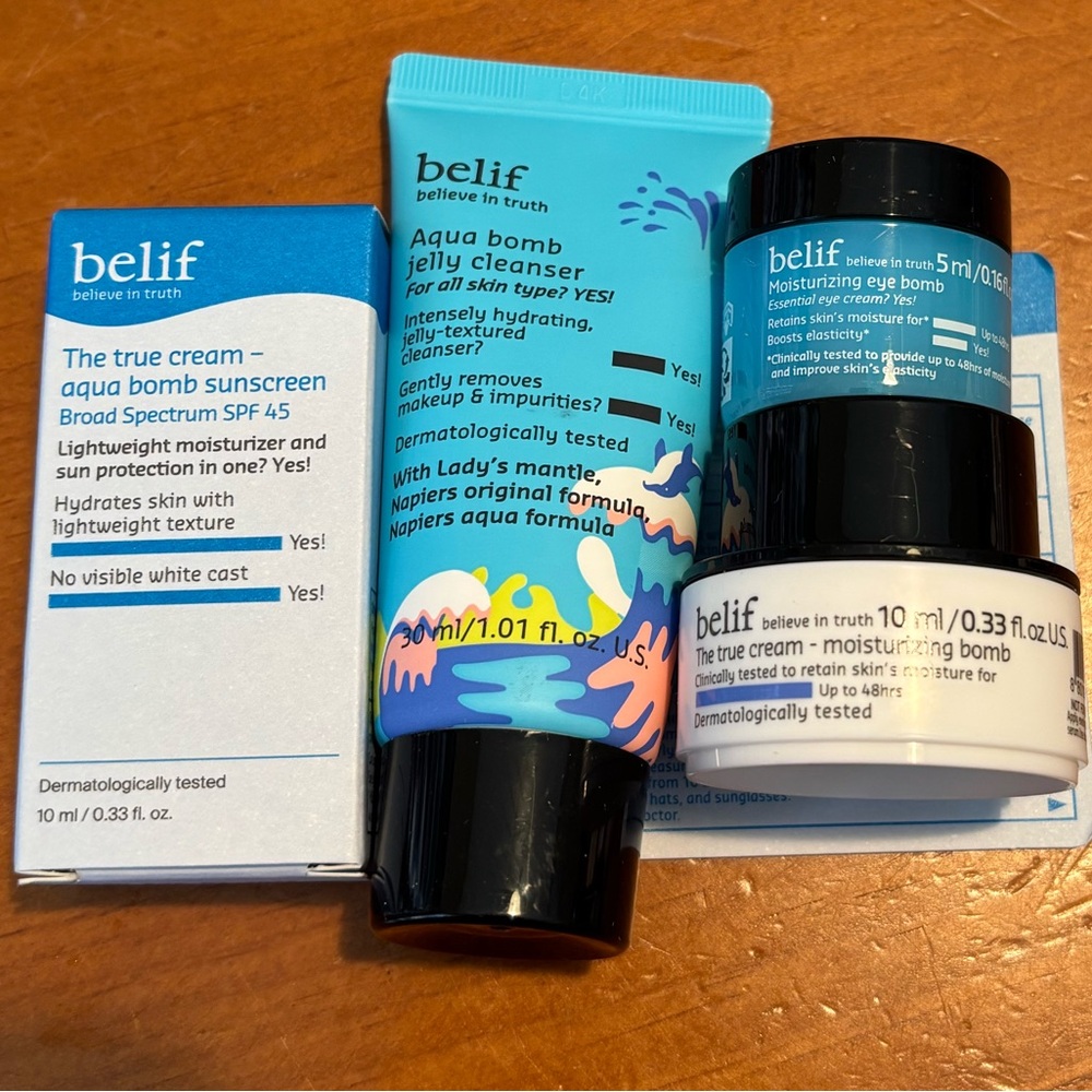 Belif Hydrate & Glo Skincare Kit